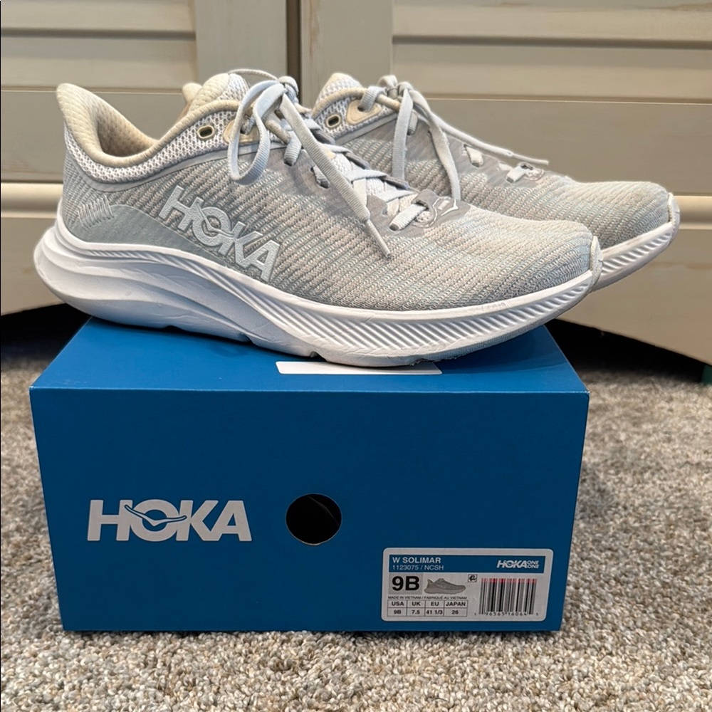 HOKA Gray Running Shoes